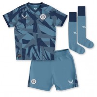 Aston Villa Moussa Diaby #19 Tredje trøje Børn 2023-24 Kortærmet (+ Korte bukser)